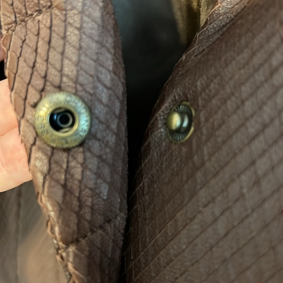 Worth Brown fine leather jacket - Picture 4 of 8